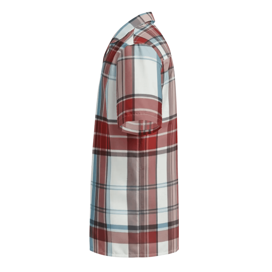 LITE BLUE RED PLAID product image (3)