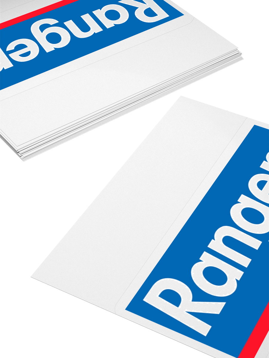UBC "Rangers Box" Sticker product image (4)