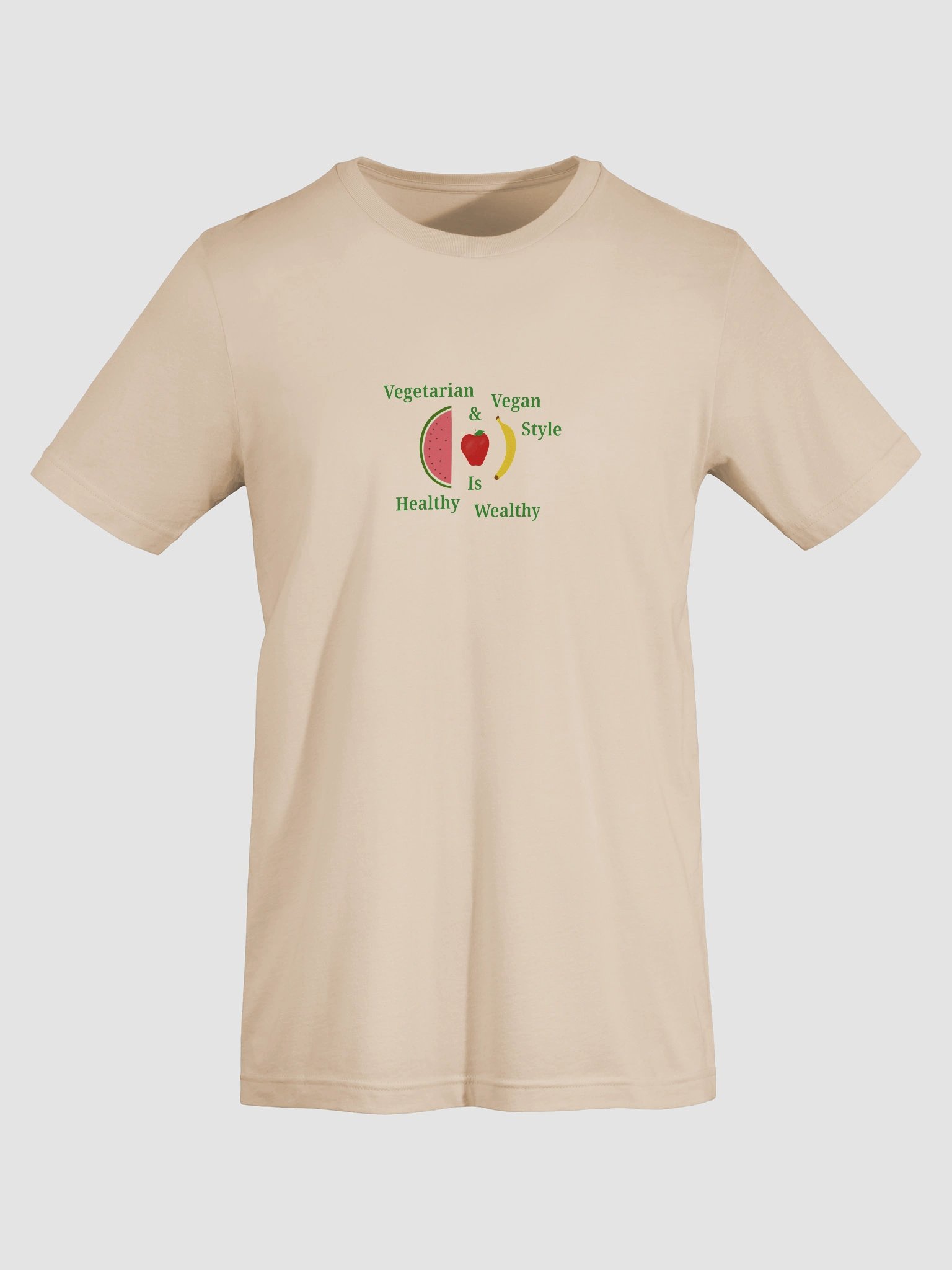 Healthy Wealthy Vegetarian T-Shirt product image (7)