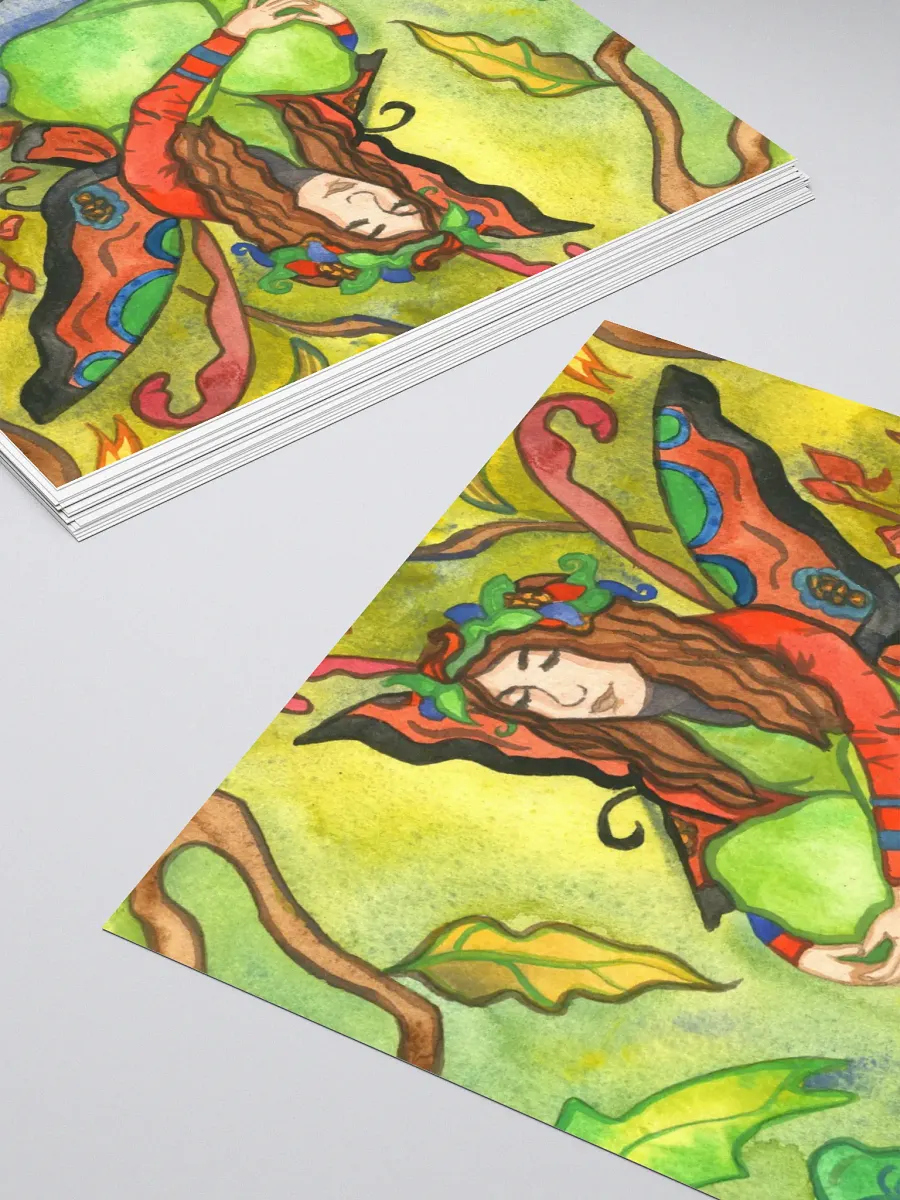 Golden Leaves Sticker product image (7)