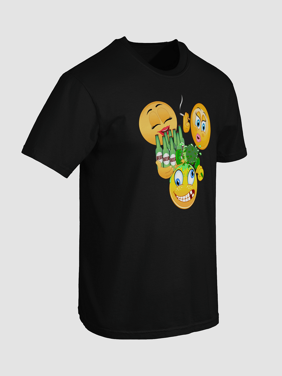Expressive Cartoon Faces Graphic Tee product image (7)