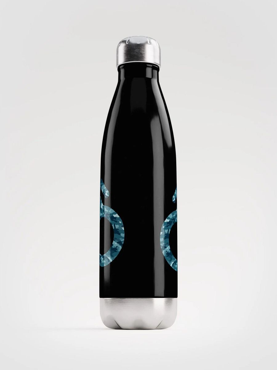 Wheelie, Blue Camo SS Water Bottle product image (1)