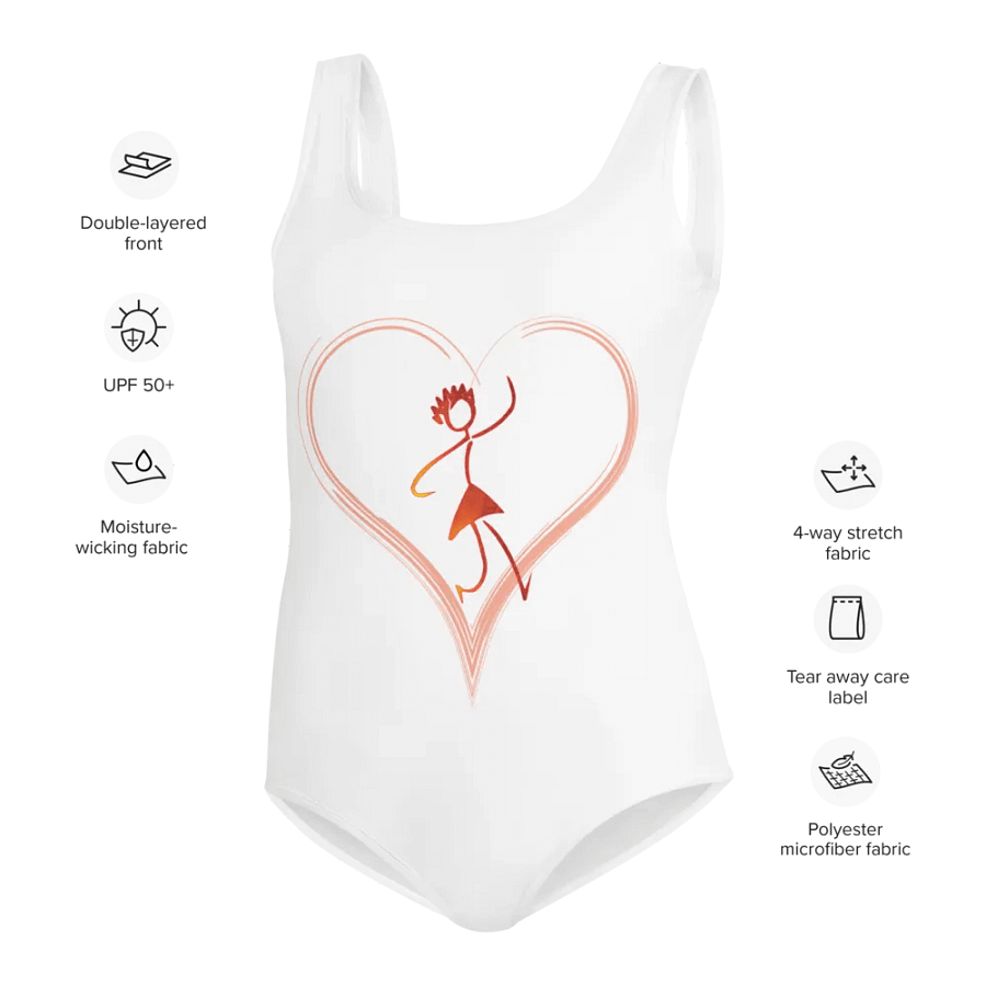 Heartbeat Celebration Youth Swimsuit product image (6)