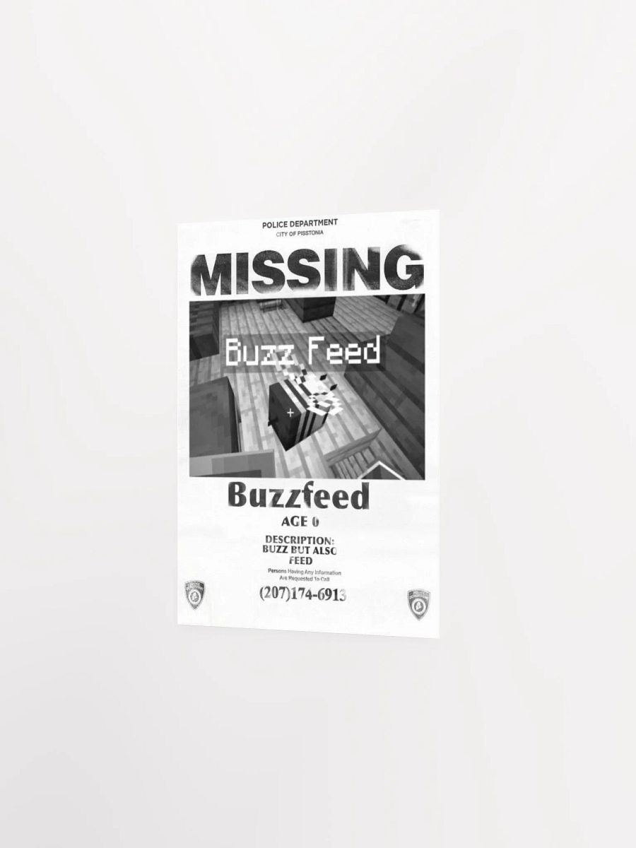 Buzzfeed Missing Poster product image (11)