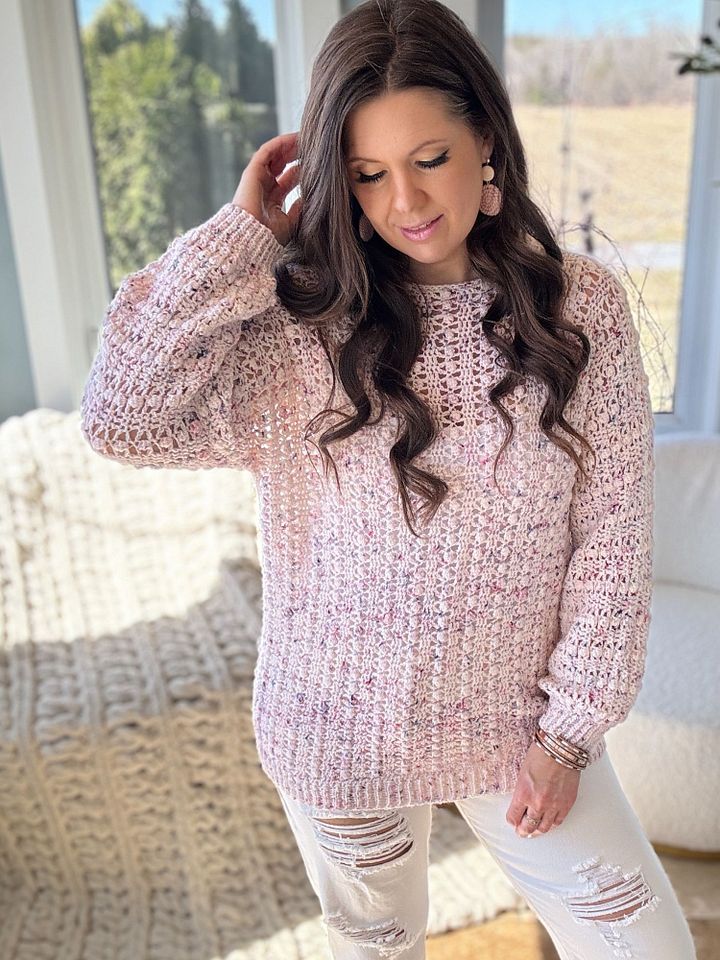 Gum Drop Pullover Crochet Pattern product image (1)