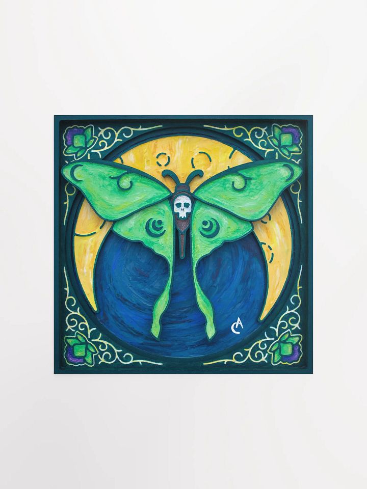 Luna Moth Print product image (1)