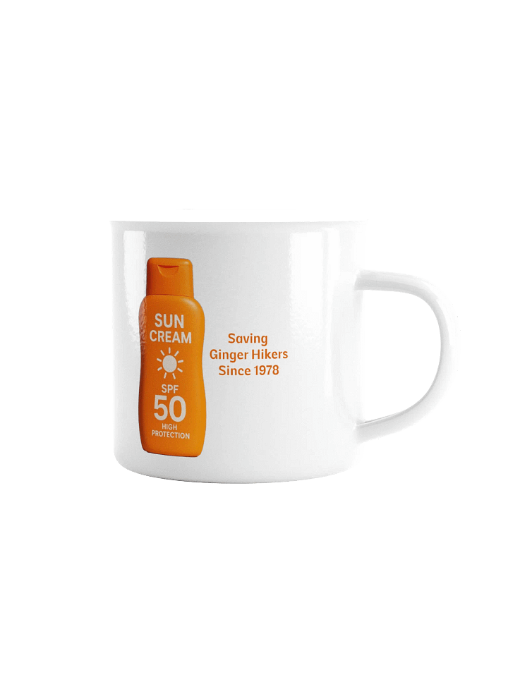 Saving Ginger Hikers Since 1978 - Enamel Mug product image (1)