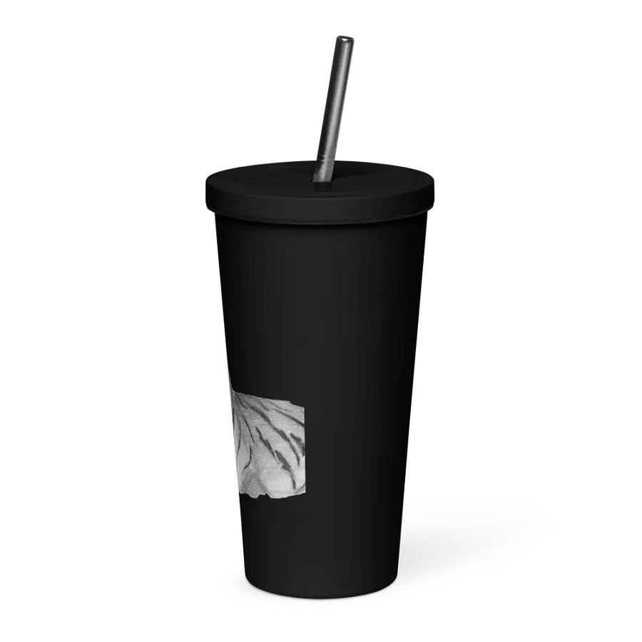 Tiger Drawing Straw Cup product image (6)
