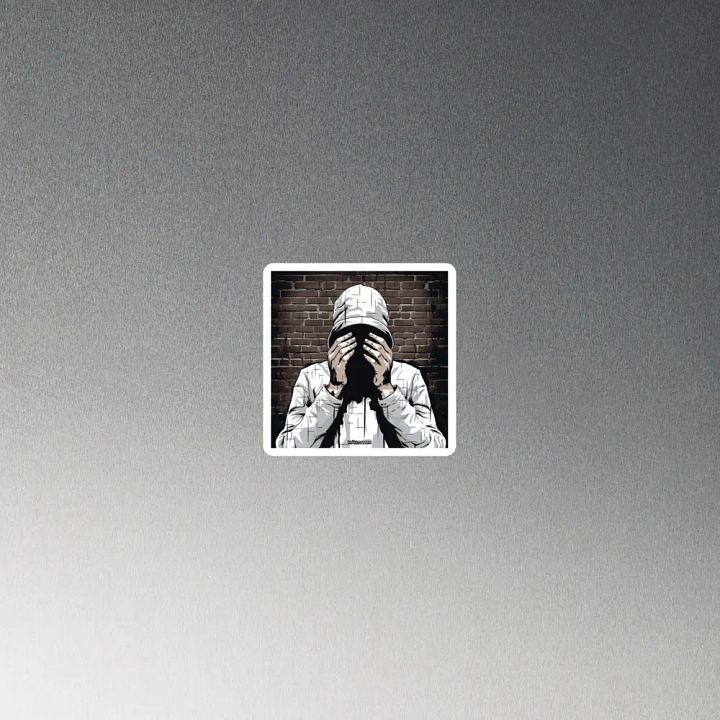 PREMIUM VINYL MAGNET ⚫️ Mind Overwhelm product image (4)