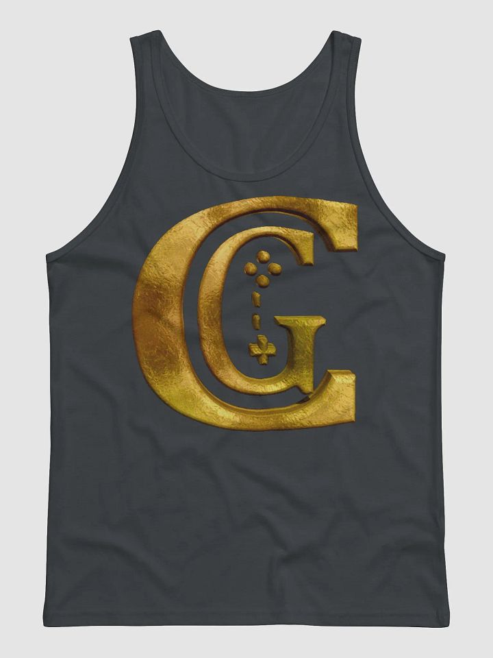 Men's Yellow Gold Logo Tank Dark Colors product image (1)