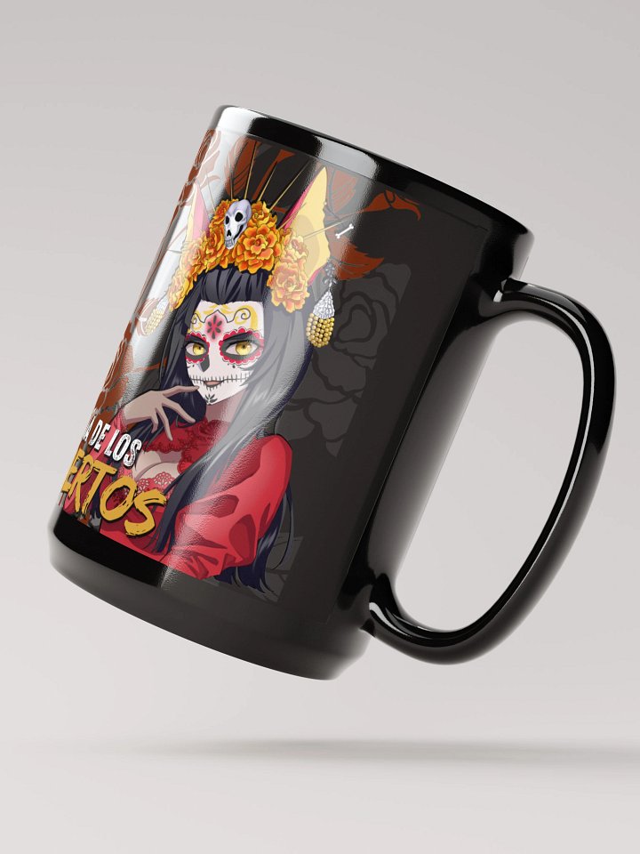 [Limited Edition] Xolo Queue "Día de los Muertos" 15 oz Mug - Black product image (2)