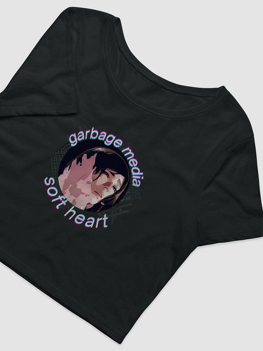 Garbage Media Soft Heart Cropped Shirt product image (3)
