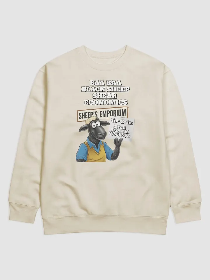 Baa Baa Black Sheep - The Entrepreneur - Funny Sweatshirt product image (2)