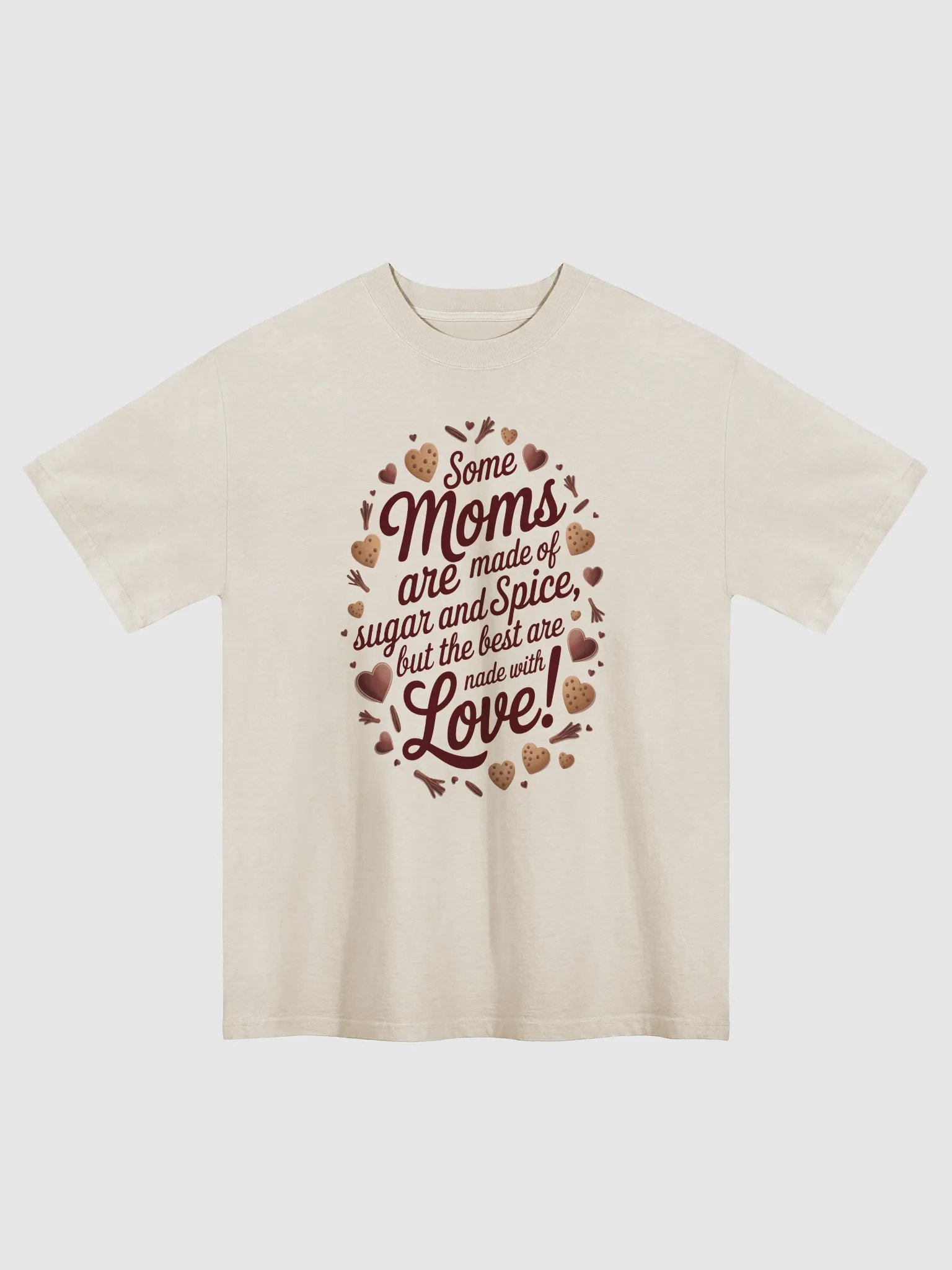 Some Moms Are Made with Love Faded T-Shirt product image (3)