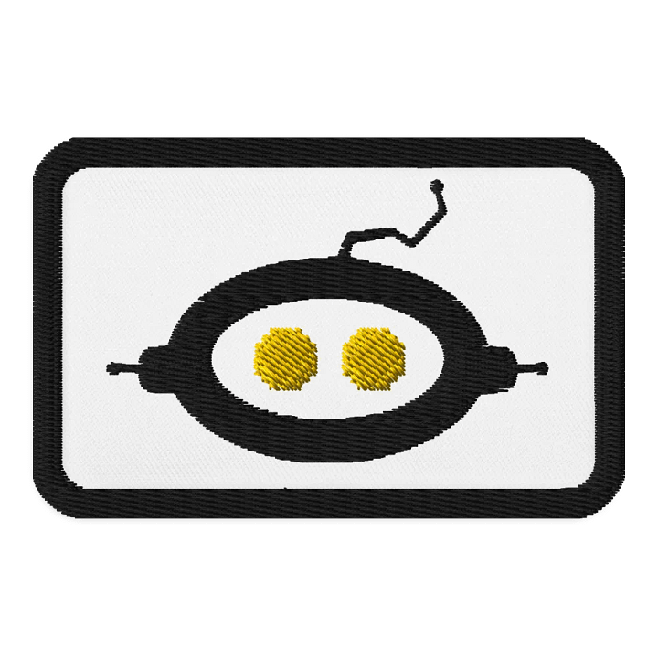 Robot Icon Patch Rectangular product image (1)