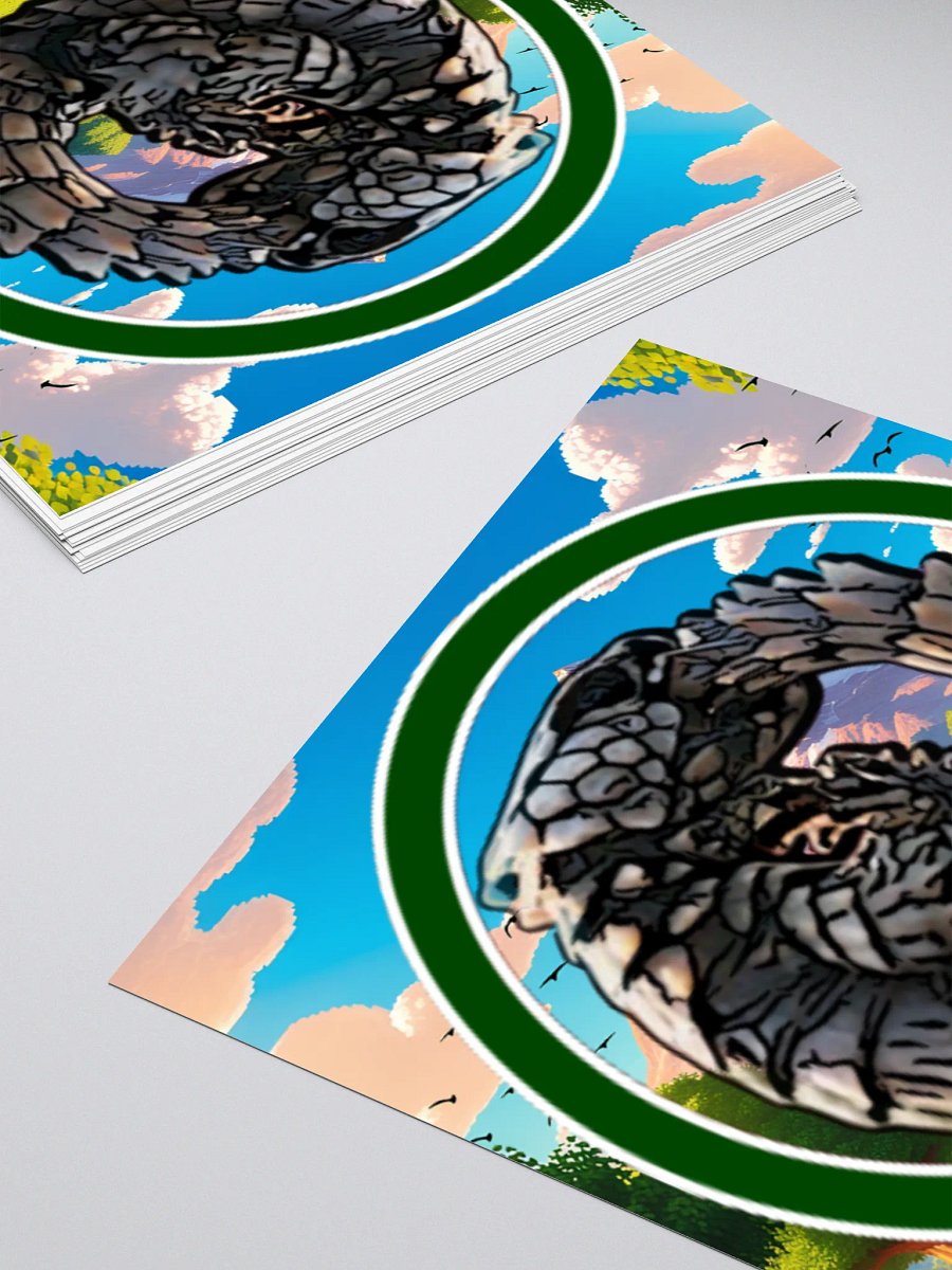 Stickers Gros logo avec fond product image (4)