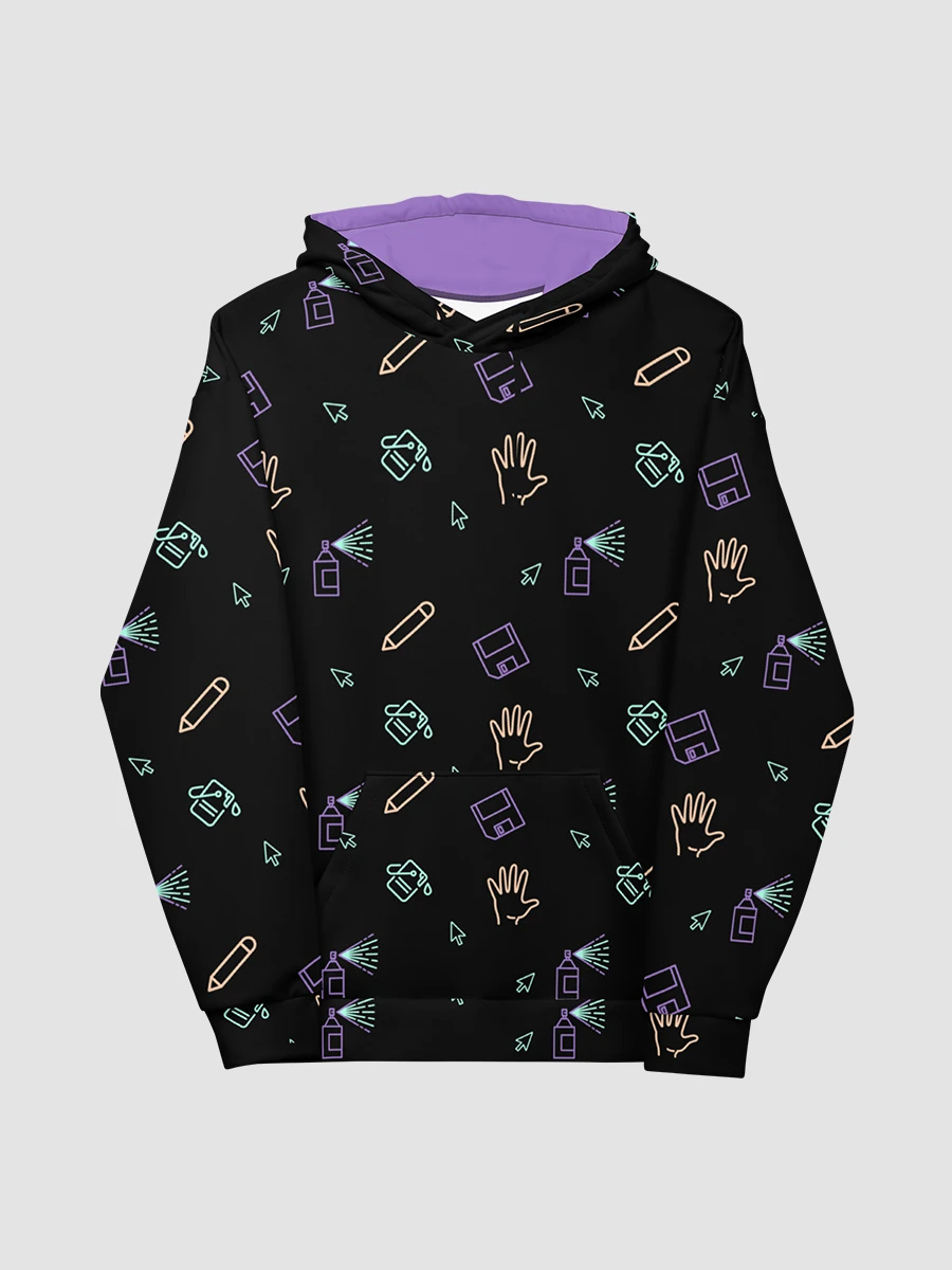 Computer Lab print classic hoodie product image (4)