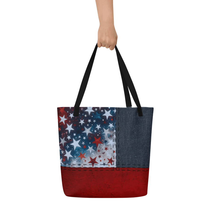 Starry Trompe l'Oeil Tote product image (4)