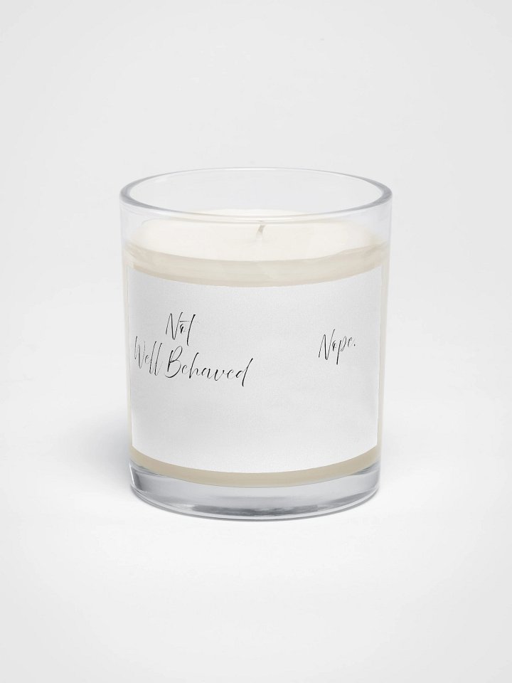 Not Well Behaved - Candle product image (1)