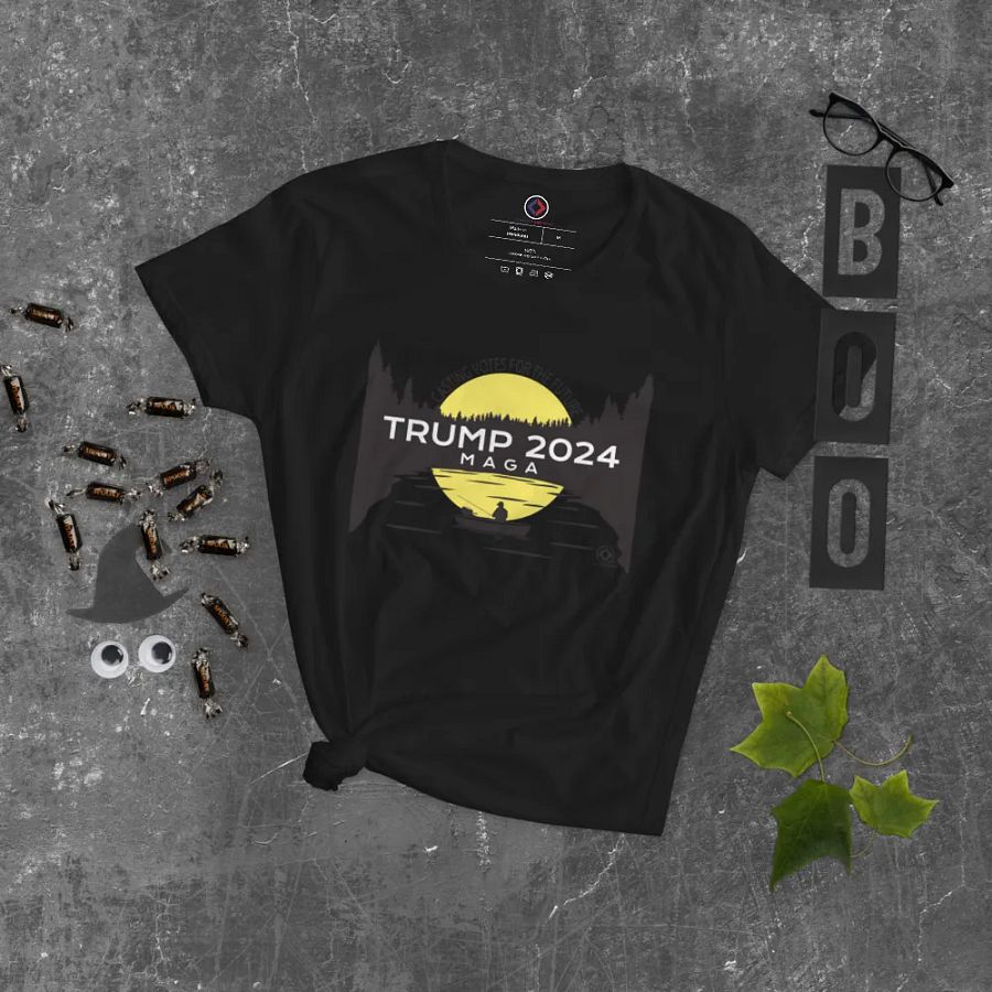 Trump 2024 Fishing Sunset Women's T-Shirt product image (14)