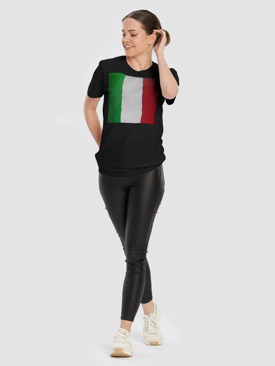 Supersoft Unisex Italian Flag T-Shirt | Graphic Grove Exclusive product image (10)