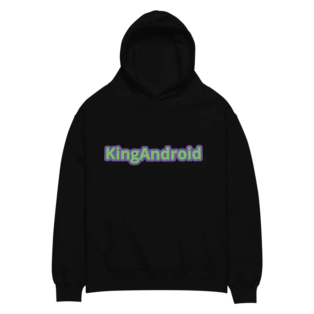 Purple and Green KingAndroid Hoodie product image (2)