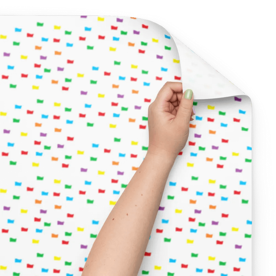 Wrapping Paper - Confetti, 8-Bit, Hearts product image (10)
