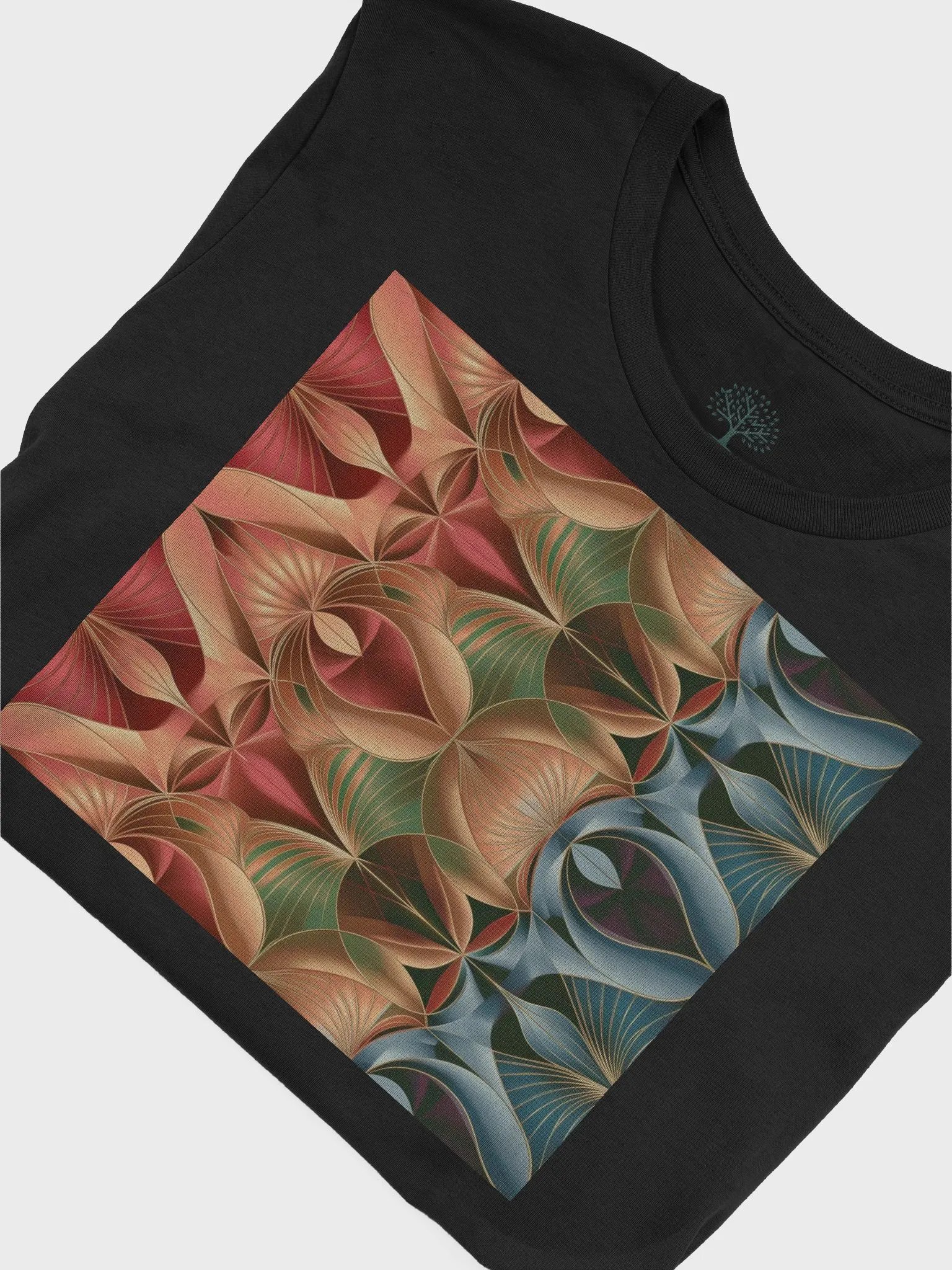 Graphic Grove Unisex T-Shirt with Gradient Wave Design product image (7)