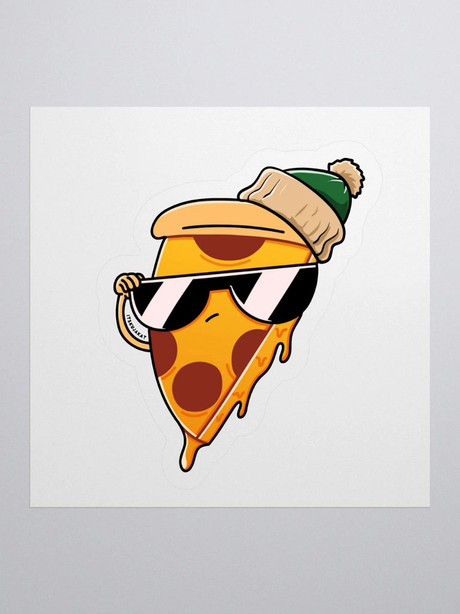 Too Cool for Yule Pizza Sticker product image (4)