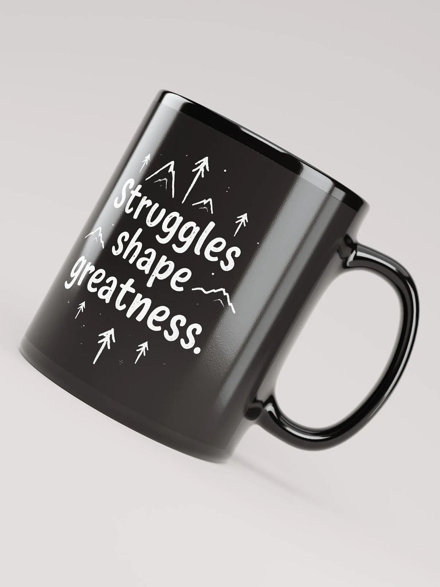 Struggles Shape Greatness - Inspirational Keanu Reeves Mug for Fans Who Believe in Resilience and Transformation product image (4)