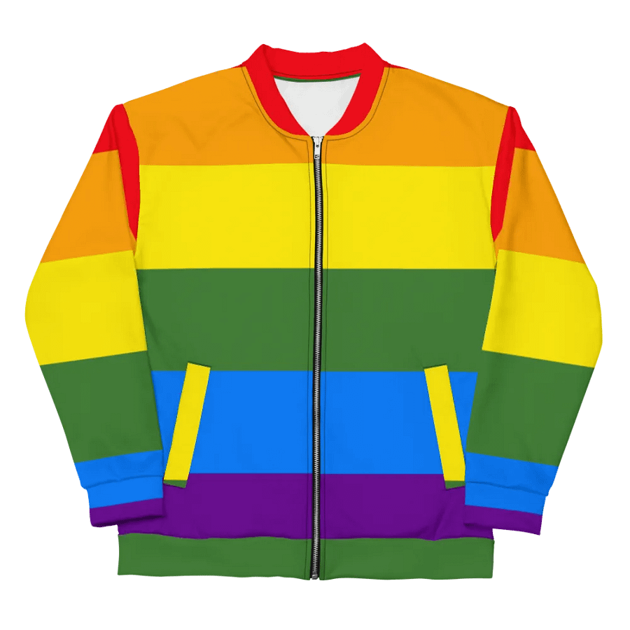 All-Over Print Bomber Jacket - Pride product image (4)
