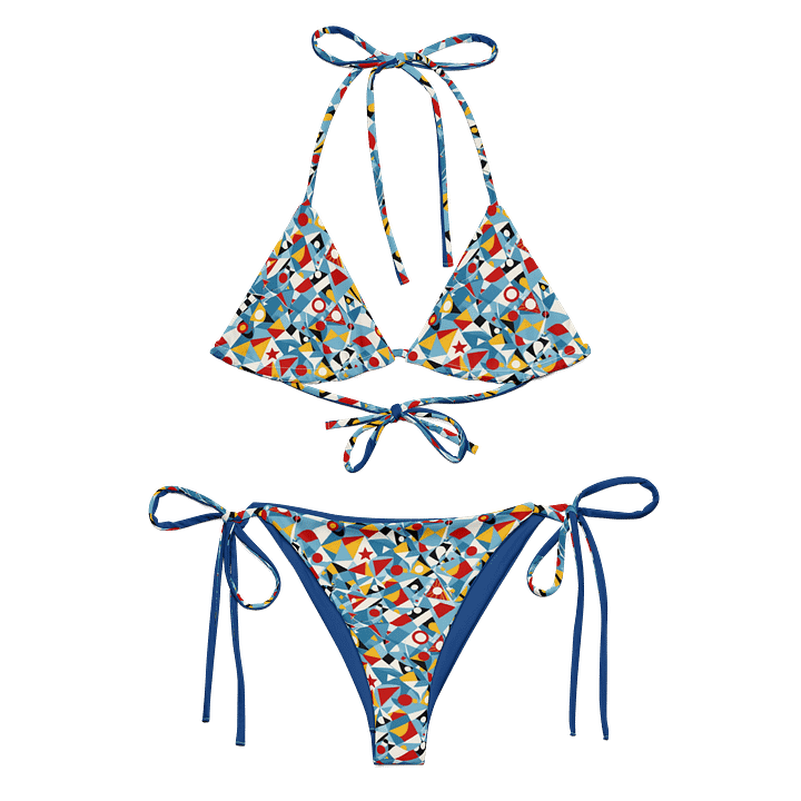 Ocean Blue Bliss Recycled Bikini Set product image (1)