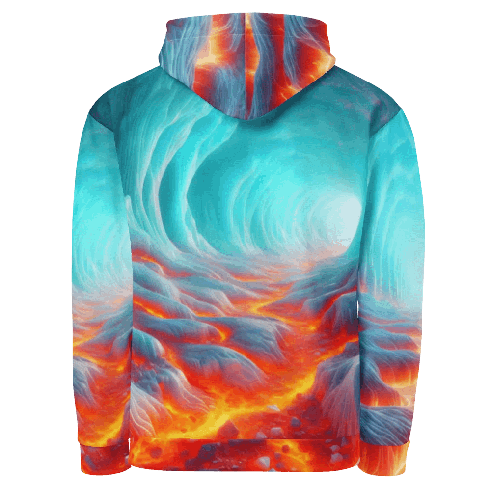 Fire and Ice - Molten Lava Meets Ice #36 product image (2)