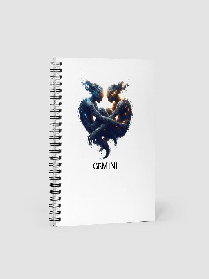 Mythical Gemini Spiral Notebook product image (1)