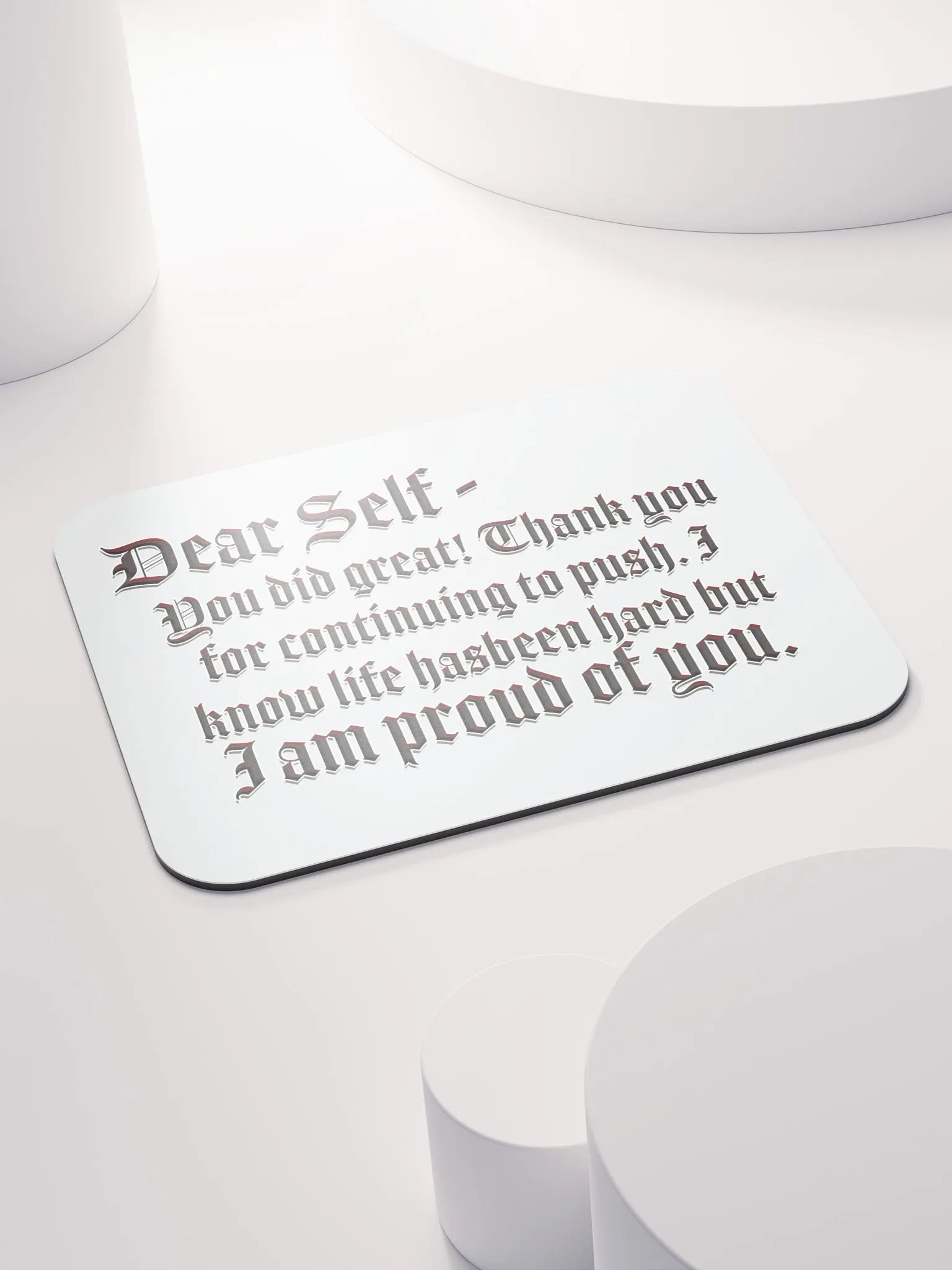 Positivity Dear Self - Mouse Pad product image (5)