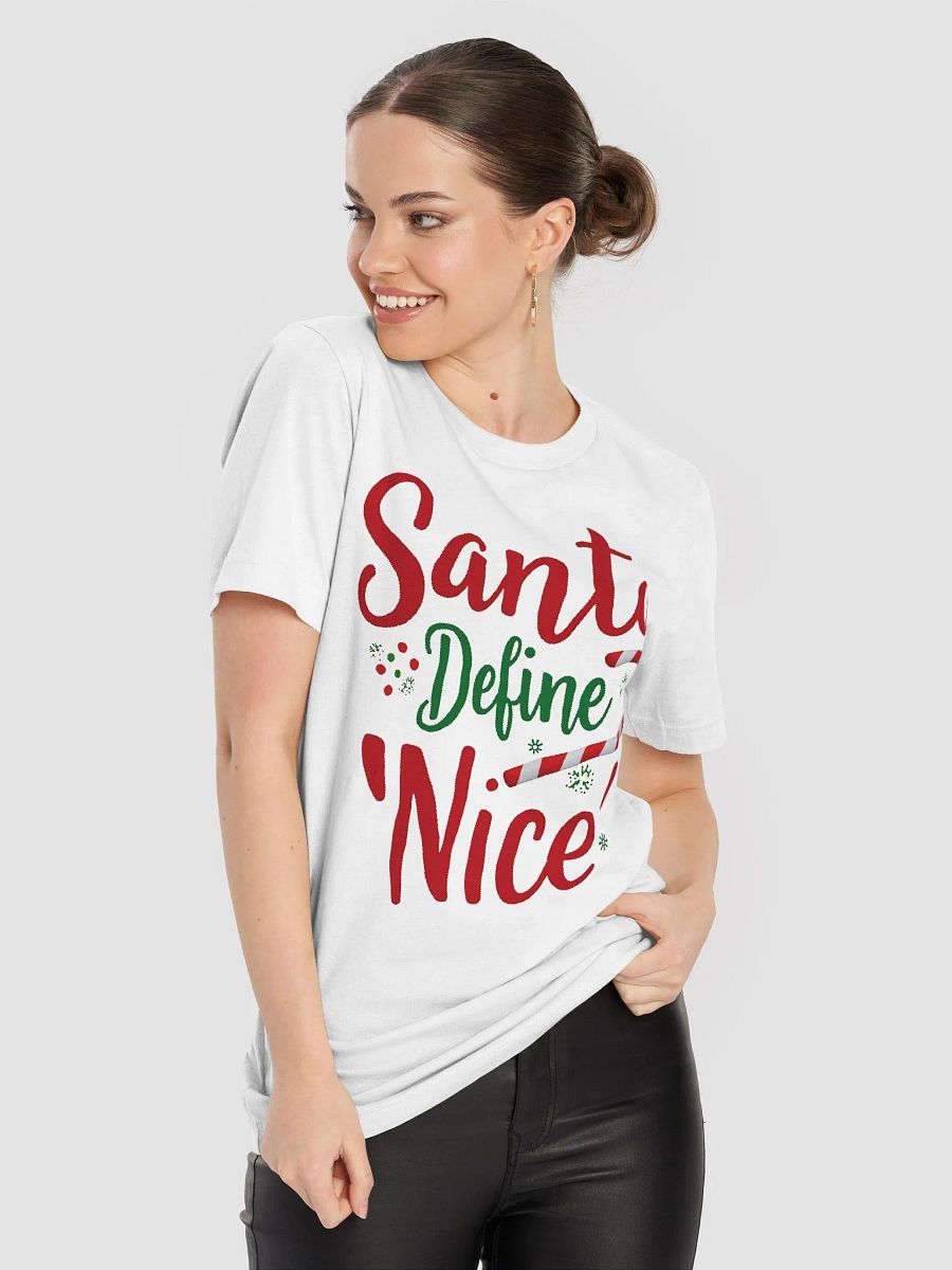 Santa Define Nice T-Shirt product image (4)