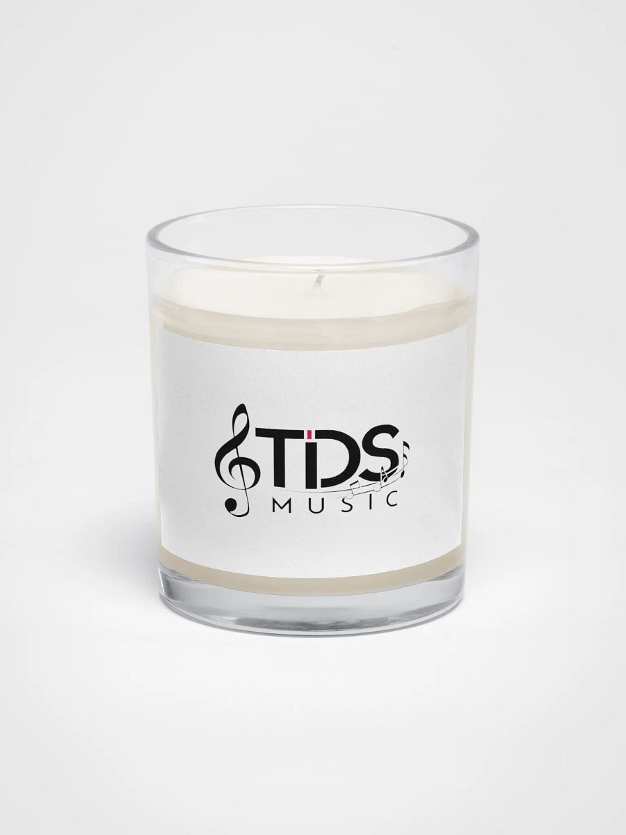 TDS Music Soy Wax Candle - Unscented, Music Themed Design product image (1)