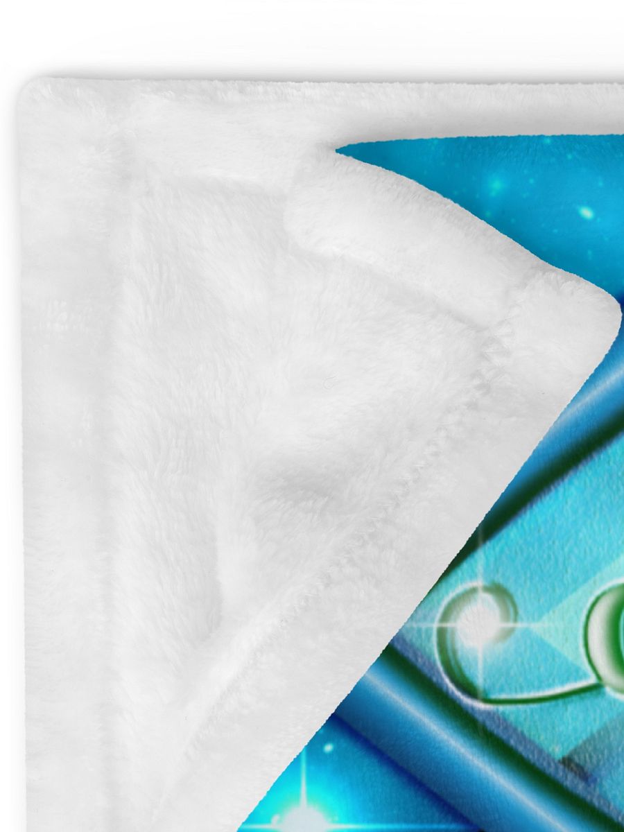 Healing Code 528 Hz Miracles Light-Tech Fleece Blanket product image (4)