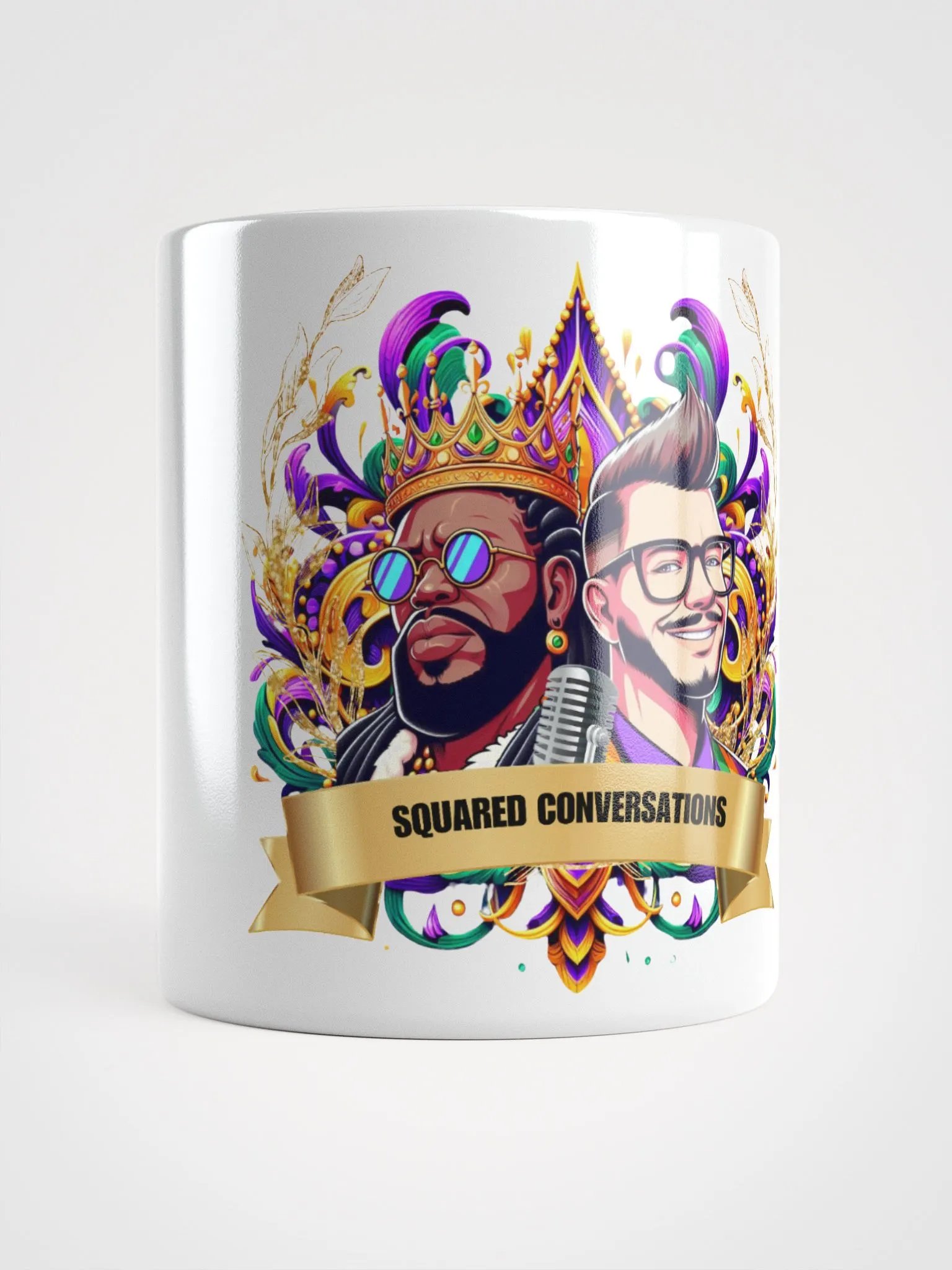 Squared Conversations - Mug (White) product image (1)