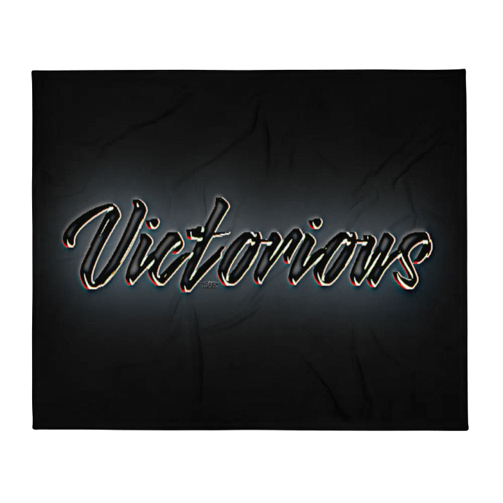 Victorious - Black - Throw Blanket product image (1)