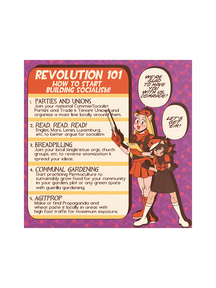Alunya and Rodina - “Revolution 101” Poster product image (1)