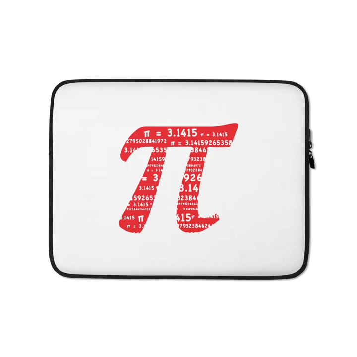 Pi Symbol Mathematical Mind Laptop Sleeve product image (1)