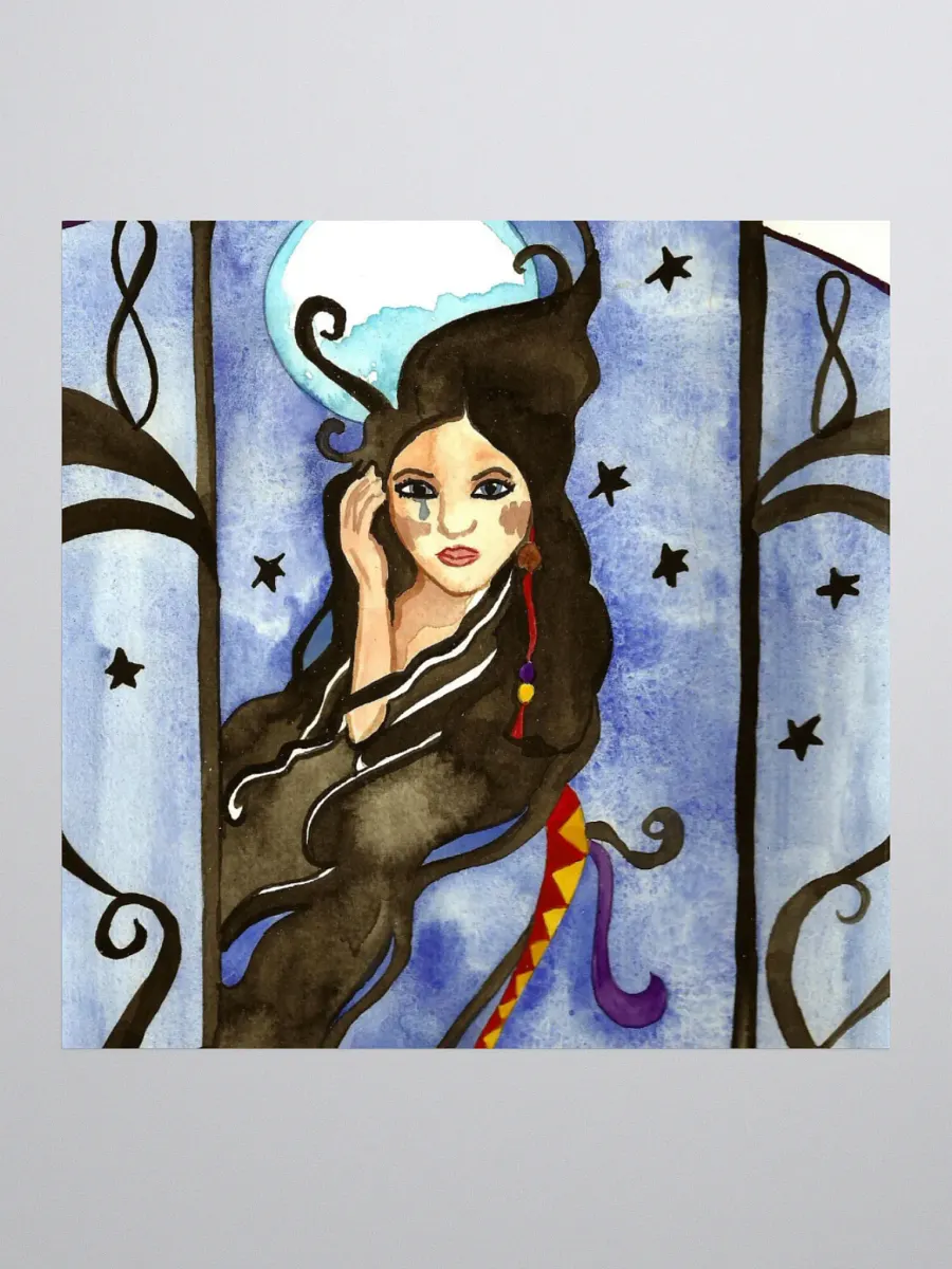 Kuutar Goddess Of The Moon Sticker product image (2)