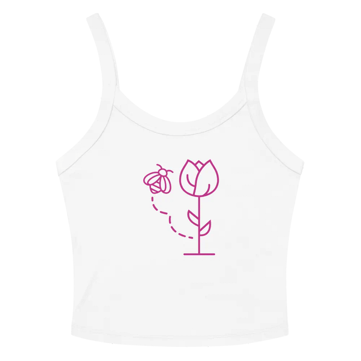 Bee Blossom Ribbed Tank product image (2)