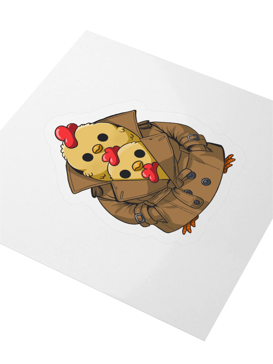 TR3NCH COAT CHICKS - Sticker product image (3)