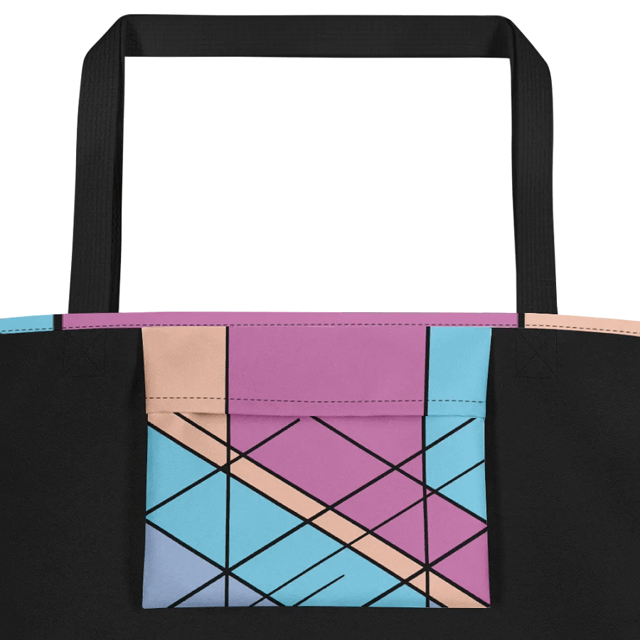 Vibrant Geometric Colorful Design All-Over Tote Bag product image (2)