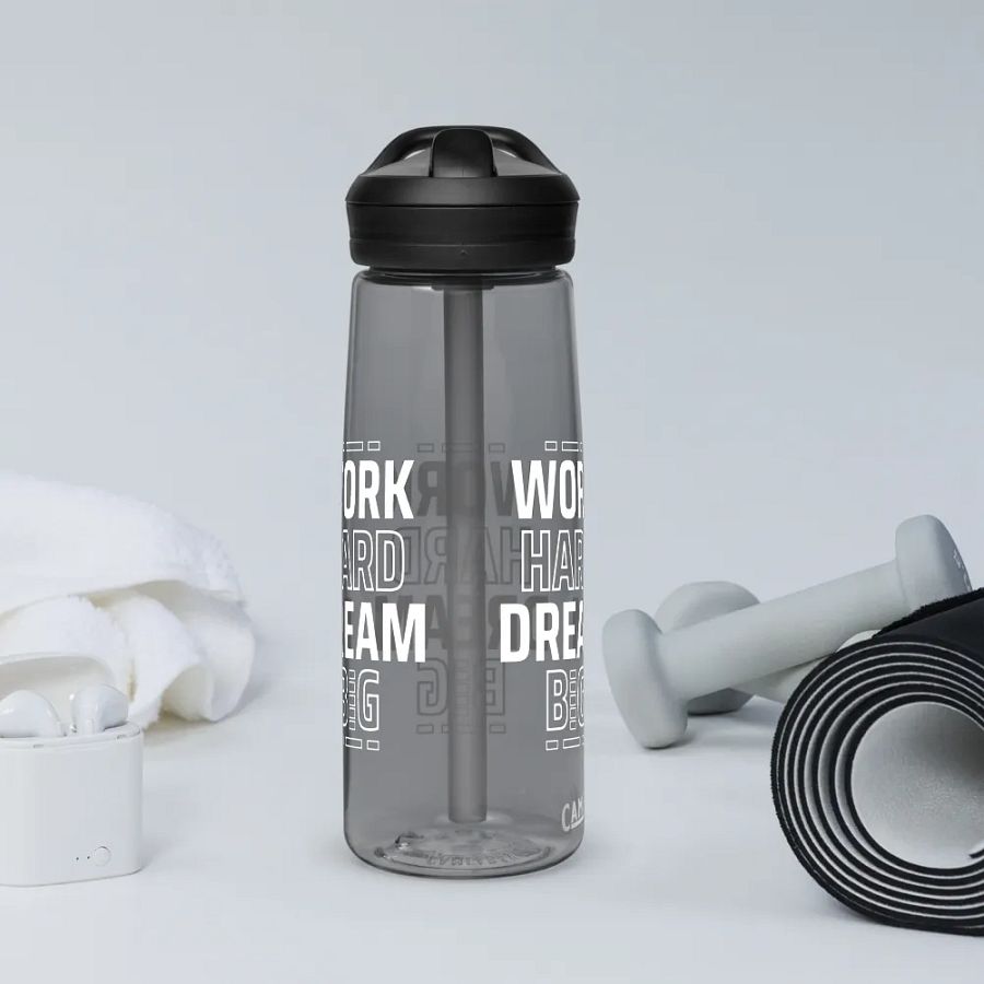 Work hard, Dream big | Sports water bottle product image (11)