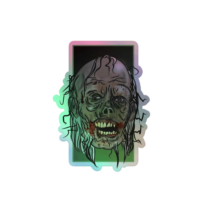 Eerie Zombie Holographic Sticker Sheet product image (2)