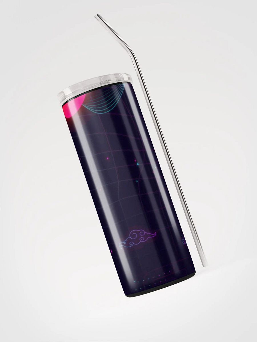 Synthwave OFFSET Sunset Stainless Steel Tumbler product image (4)