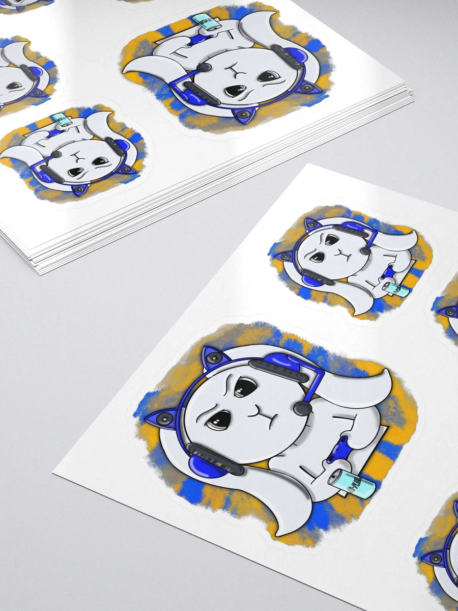 Gamer Bunny 6Stickers product image (5)